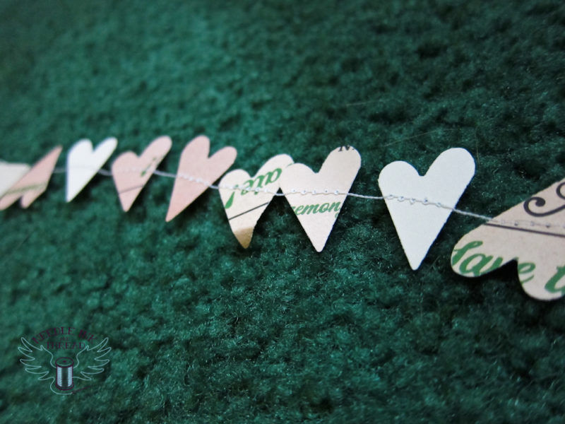 Sewn Garland for Weddings or Parties on A Budget – Tutorial
