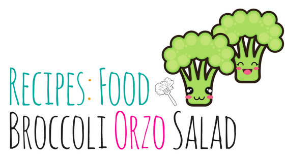broccoli orzo salad