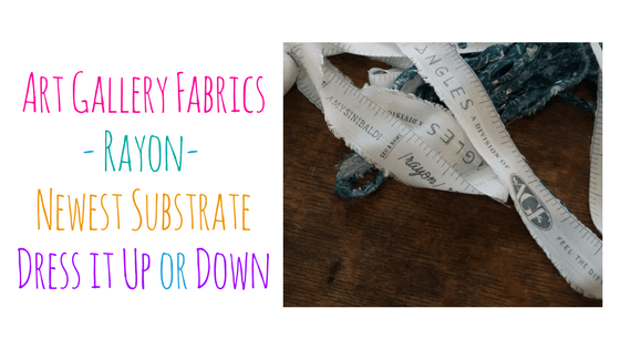 Rayon – Art Gallery Fabrics Newest Substrate – Dress it Up or Down