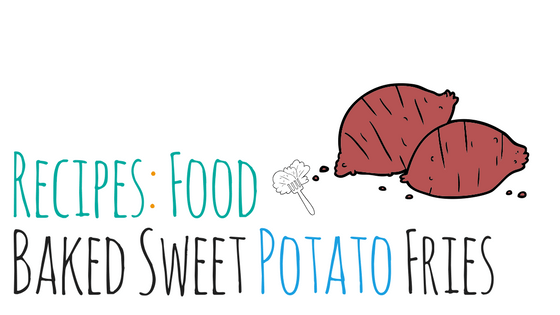 baked sweet potato fries