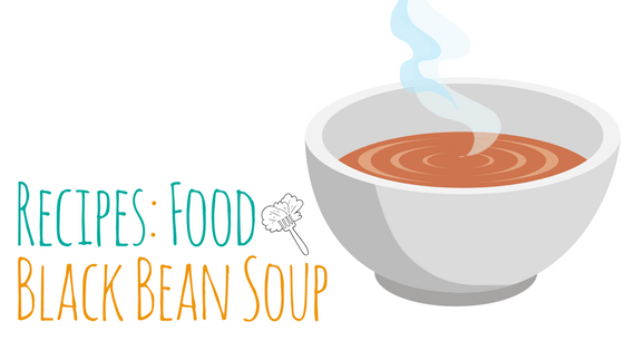 black bean soup
