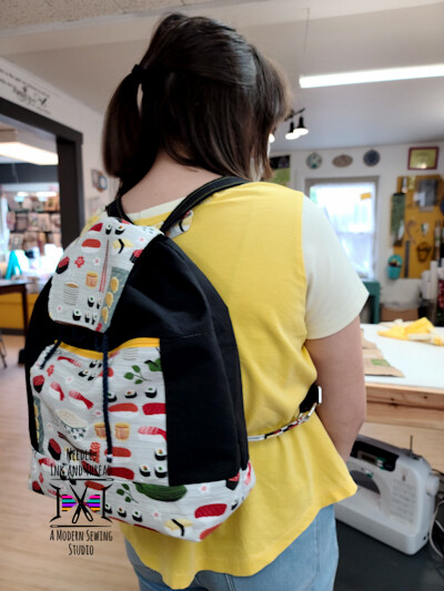 We started this awesome backpack before the pandemic!