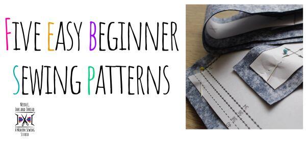 Five easy beginner sewing patterns